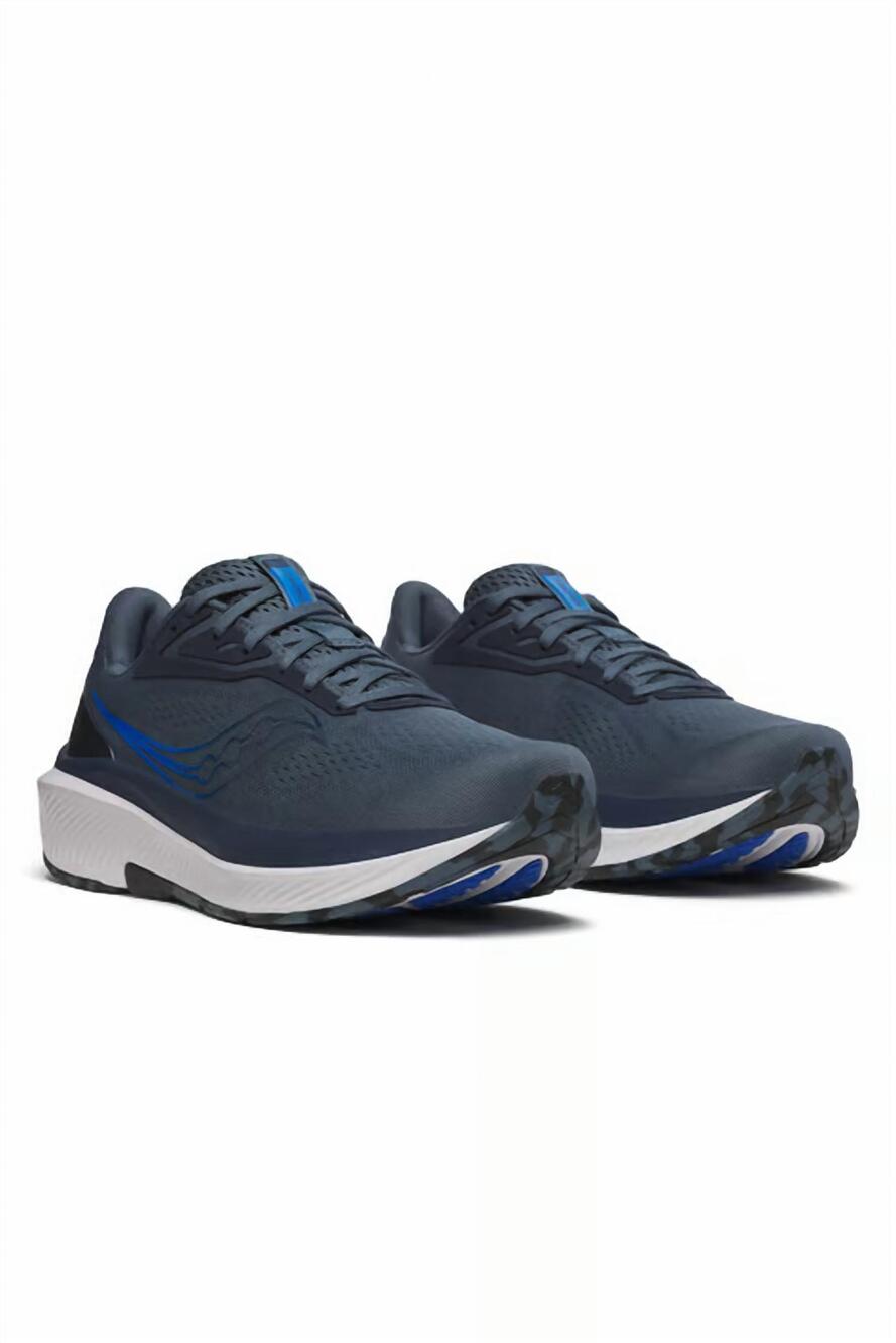NEW SAUCONY men's echelon 10 running shoes in dusk skydiver